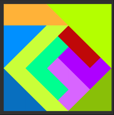Tangrams Solution Level 22