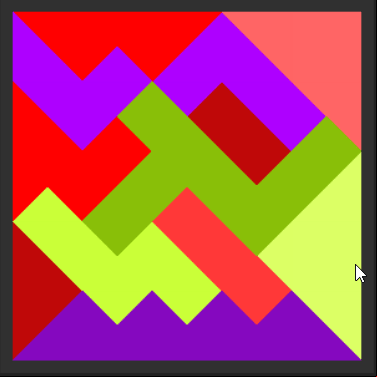 Tangrams Solution Level 25