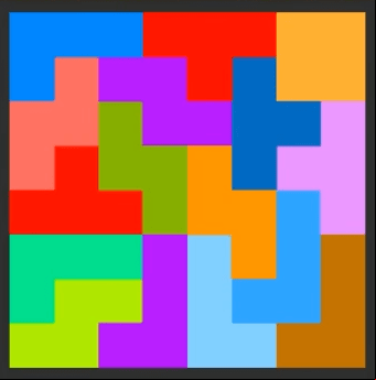 Tangrams Solution Level 52