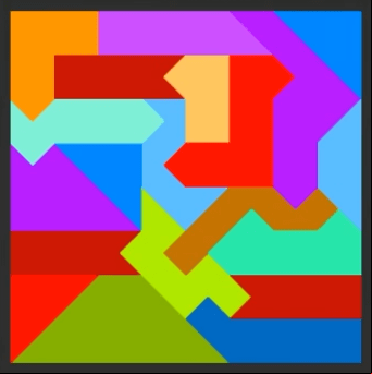 Tangrams Solution Level 56